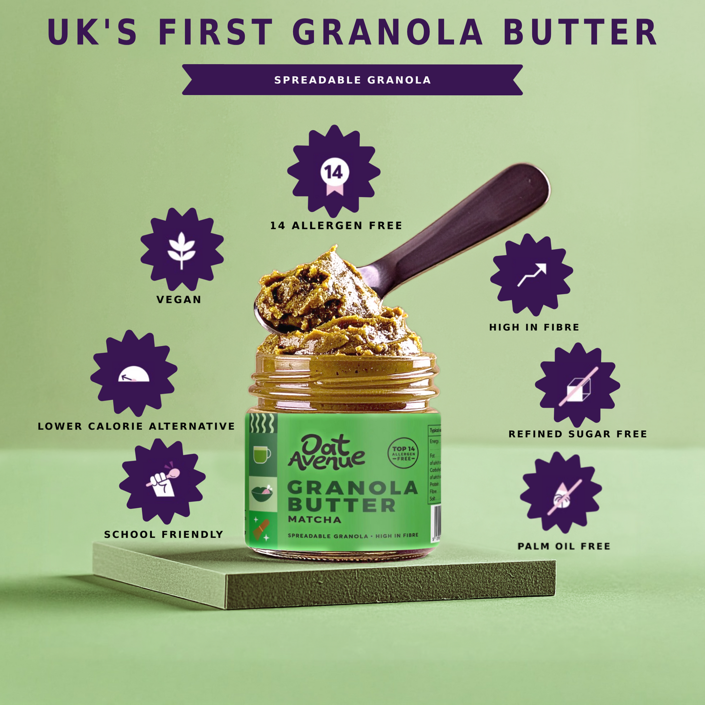 Granola Butter - Matcha