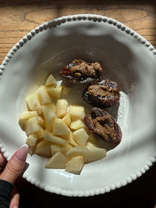 Granola Butter Stuffed Dates