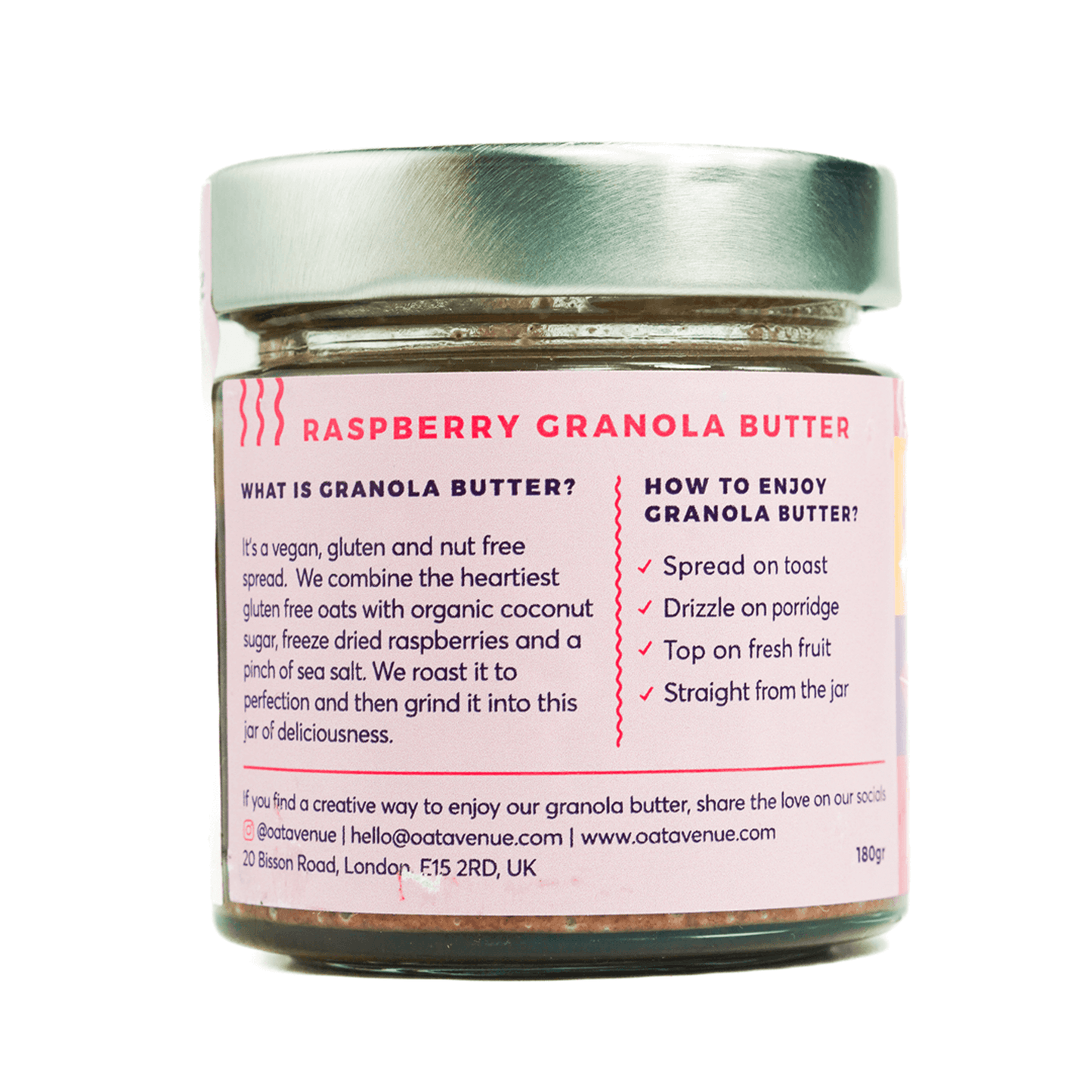 Granola Butter - Raspberry