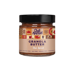 Granola Butter Chai Vegan Nut Free Gluten Free Vegan Palm oil free 